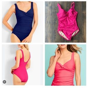MIRACLESUIT Marina Bright Pink One piece size 12